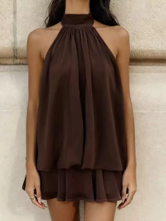 Vestido BREA Marron - mandy