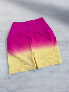 SHORT IBIZA DEGRADE ROSA/AMARILLO - comprar online