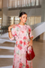 710-Vestido Midi Crepe Estampado