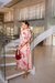 710-Vestido Midi Crepe Estampado na internet