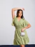 907- Vestido curto crepe / UNIDADE