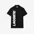 Polo Lacoste Letreiro - Preto C/Branco - comprar online