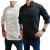 Chaqueta de Chef Gabardina con Botón Escondido