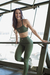 Legging Malu Recortes cor cacto - loja online