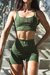 Top Camila Recortes cor cacto - Heatz Fitness