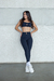 Top Gabi Costas Abertas cor preta - comprar online