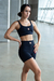 Top Camila Recortes cor preta - Heatz Fitness
