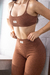 Legging Sara Canelada TAMANHO PP - comprar online