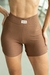 Shorts Sara cor cacau canelado