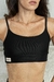 Top Carol Veludo cor preto