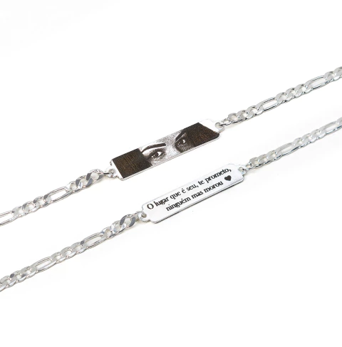 Pulseira olhar masculina . na internet