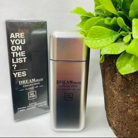 G008 - 212 Vip Men - Brand Collection - Inspiração 80ml