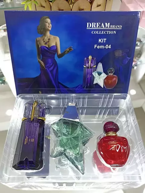 Kit Feminino n° 04 - Brand Collection - 3 Miniaturas 25ml