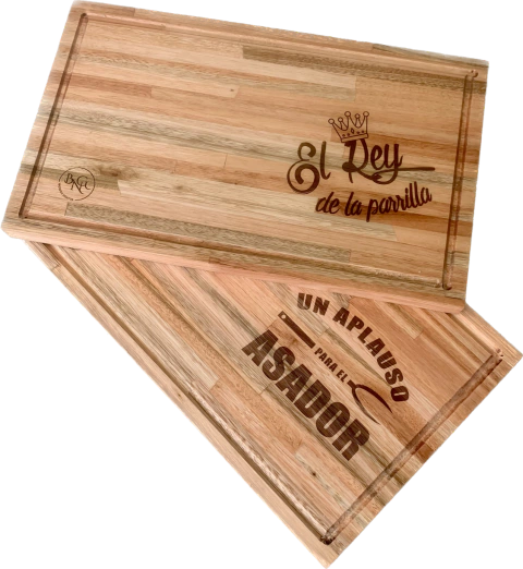 Tabla Asador Especial Eucalipto 50x30x3 - comprar online