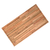 Kit Parrillero Tabla Eucalipto 50x30 + Delantal de Jean Premium BNG - comprar online