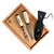 Combo Asado Tabla 20x30 + Set Cubiertos Premium en internet