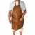 Delantal de Cuero Premium Cocina Parrilla Gastronomía BNG-WB
