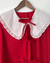 PRE ORDER: Blusa cuello Bobo white & red - De Cata Loyola