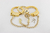 Kit Plug x Algemas Dourado P Hard - comprar online
