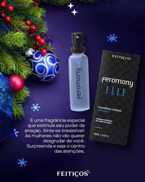 Feromony Elle Perfume Masculino 15ml Feitiços