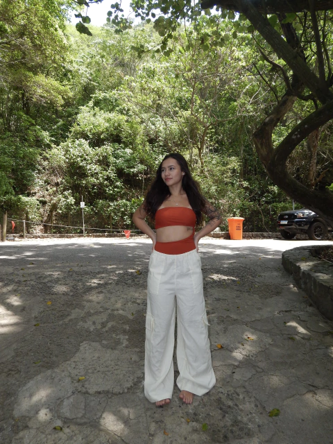 body tomara que caia sunlit terracota