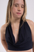cropped eclipse preto - Duda Clothing