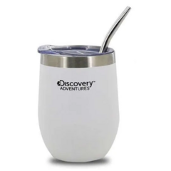 Mate de Acero Inoxidable 350ml con bombilla - comprar online
