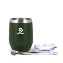 Mate de Acero Inoxidable 350ml con bombilla en internet