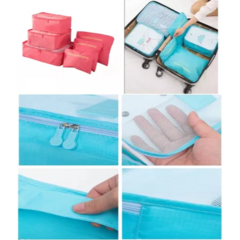 ORGANIZADOR DE VIAJE - SET DE 6 - TiendaDuplo