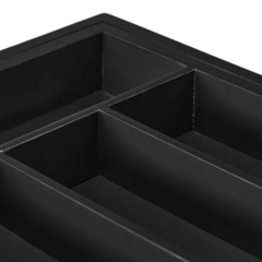 Imagen de Cubertero Extensible Madera Bambu Black