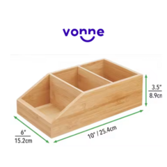 Organizador Multiuso de bambú - comprar online