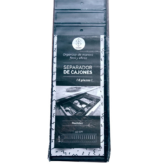 Separador De Cajones Plástico Regulable - tienda online