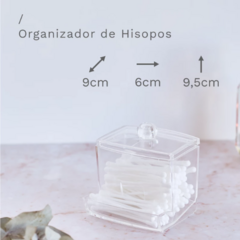 Organizador de hisopos