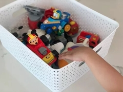 Cajas Organizadoras de Plástico con Tapa Varias Medidas - tienda online