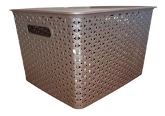 Cajas Organizadoras de Plástico con Tapa Varias Medidas - tienda online
