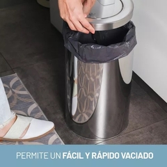 CESTO REDONDO CON TAPA VAIVEN 20 LTS - TiendaDuplo