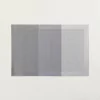 INDIVIDUAL RECTANGULAR TEJIDO PVC GRIS 45X30 CM