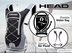 Mochila Deportiva Running Ciclismo Trekking con salida para bolsa hidratante - TiendaDuplo