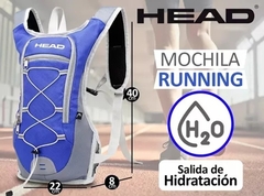 Imagen de Mochila Deportiva Running Ciclismo Trekking con salida para bolsa hidratante