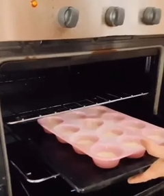 Molde de Silicona para Muffins Cupcake - tienda online