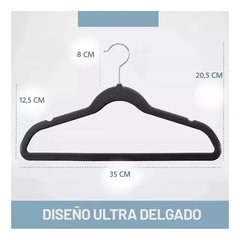 PERCHAS KIDS DE TERCIOPELO, pack x 10 unidades - comprar online
