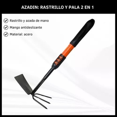 Azadín con rastrillo 2 en 1 - tienda online