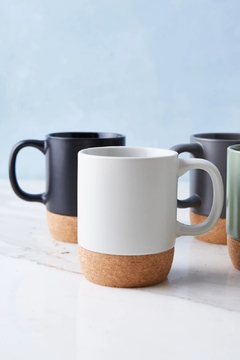 Jarro Mug Net, base de corcho 400 ml - comprar online