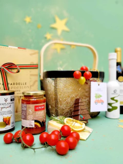 Cesta Gourmet - Decoraquicestas