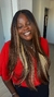 Lace Wig Diamante Fibra Premium cor 4/26 na internet
