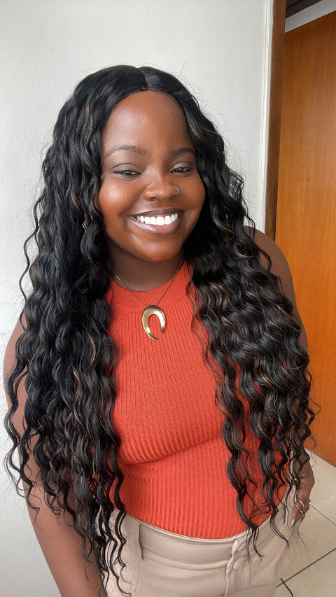 Lace Wig Bianca Human Hair 1B/30