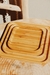 SET X3 BANDEJAS DE BAMBU - comprar online