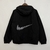 Jaqueta Corta Vento Nike Swoosh Zíper Masculina - Preto com detalhe Branco - comprar online