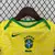 Body de bebê Seleção Brasileira 2024 Nike - Amarelo na internet