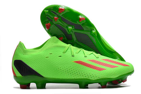 Chuteira de Campo ADIDAS CrazyFast Verde/vermelho